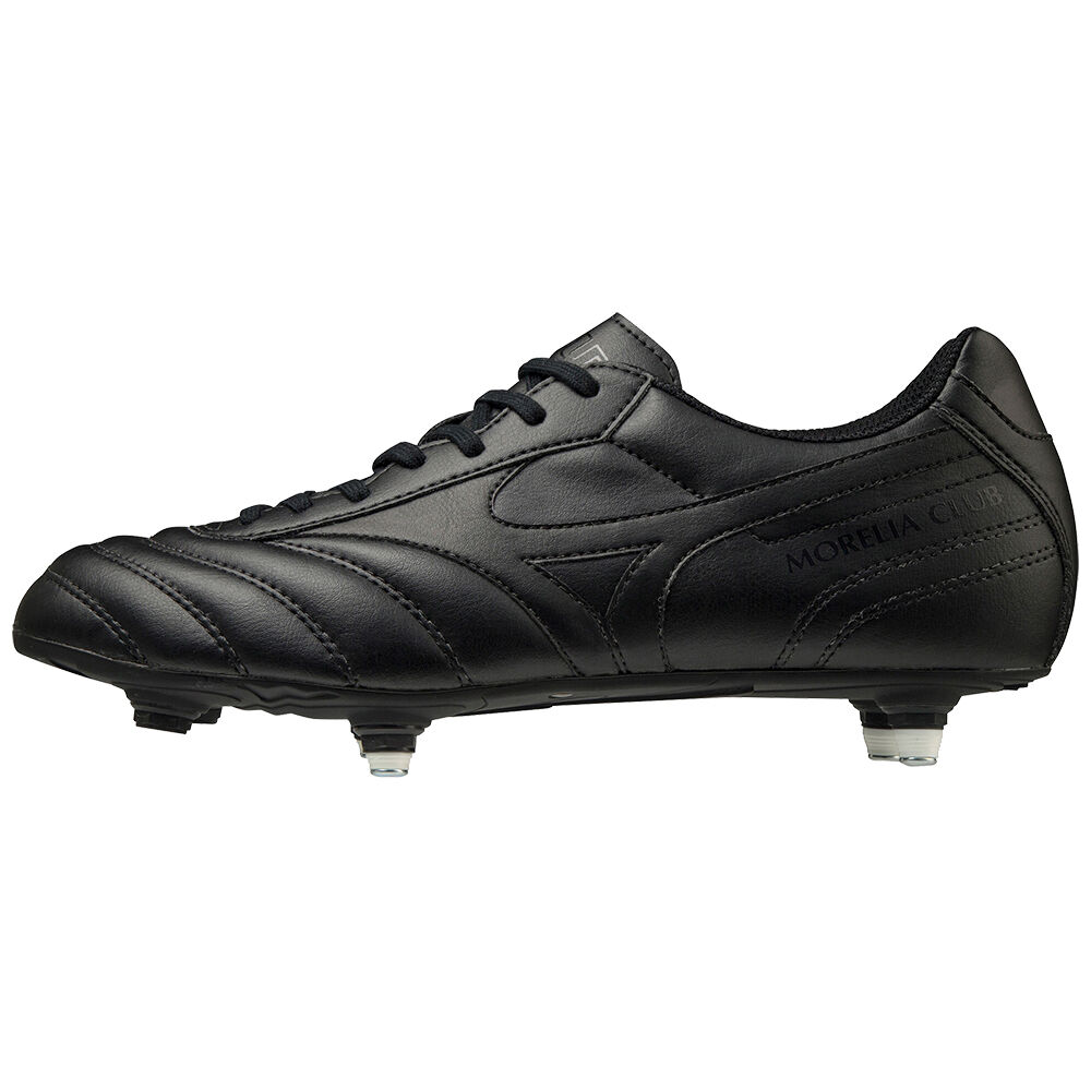 Mens Mizuno Morelia II Club SI Soccer Cleats Black Philippines (DEAQXU473)